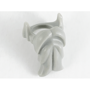 light gray minifigure beard