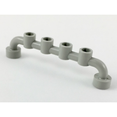 light gray bar 1 x 6 with hollow studs