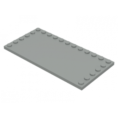 light gray tile modified 6 x 12 with studs on edges
