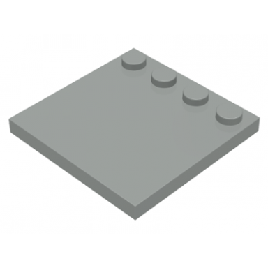 light gray tile modified 4 x 4 with studs on edge