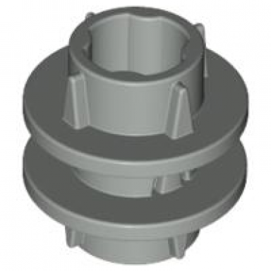 light gray technic driving ring 2l with 4 teeth