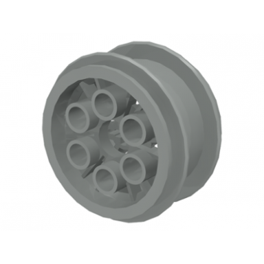 light gray wheel 20 x 30 balloon medium