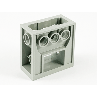 light gray technic gearbox 2 x 4 x 3 1 3