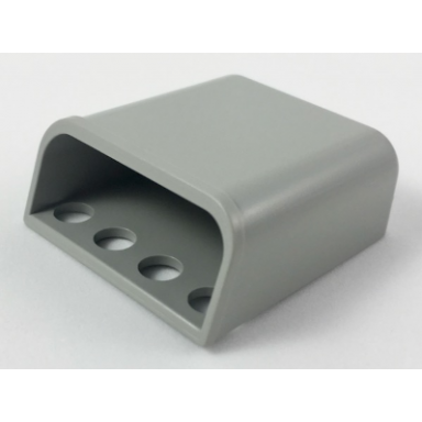 light gray technic engine air scoop 4 x 4 x 1 1 3