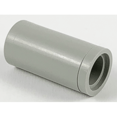 light gray technic pin connector round 2l without slot pin joiner round