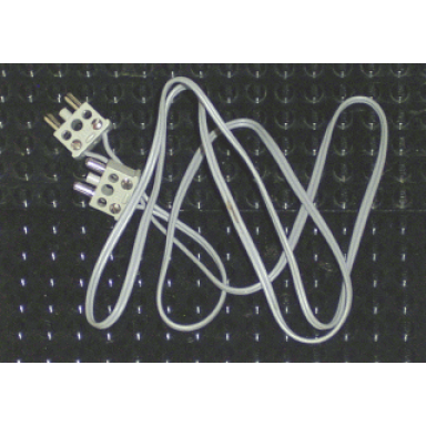 light gray electric wire 12v 4.5v with 2 leads 96 studs long with 2 light gray electric connector 2-way male squared narrow long with center post x466c96 766c01