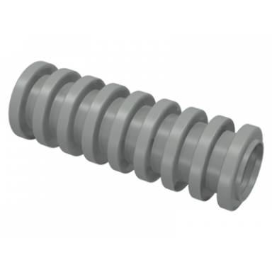 light gray hose ribbed 7mm d 3l 2.4cm