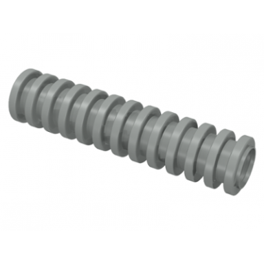 light gray hose ribbed 7mm d 4l 3.2cm