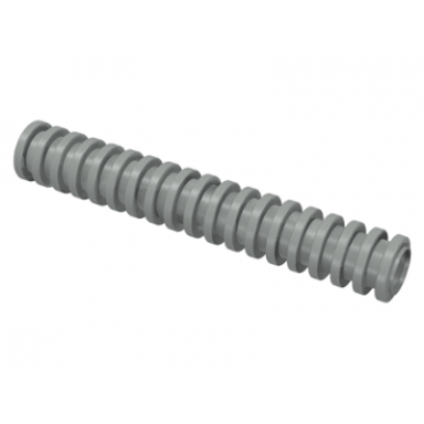 light gray hose ribbed 7mm d 6l 4.8cm