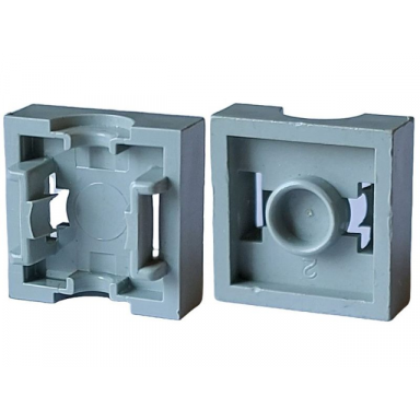 light gray arm holder brick 2 x 2 - bottom part