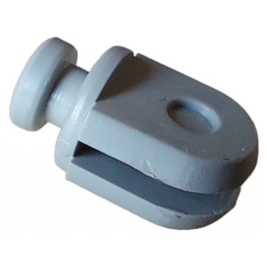 light gray arm piece with disk and 2 fingers