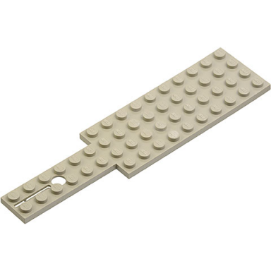 light gray vehicle base 4 x 16 for steering gear