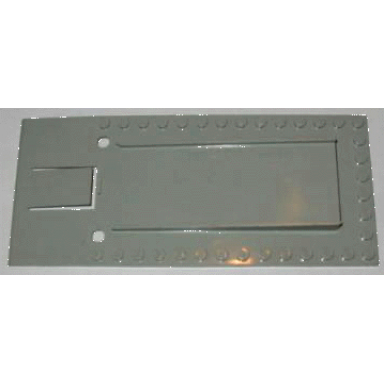 garage floor plate 8 x 18 with octagon holes for automatic doors