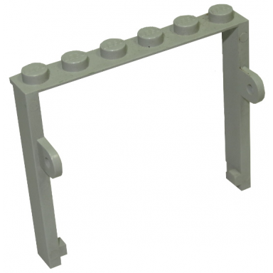 light gray garage door frame