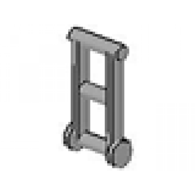 light gray vehicle trailer stand