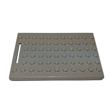 light gray electric 4.5v battery box 6 x 11 x 3 1 3 type iii top
