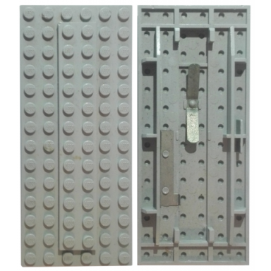 light gray electric train 4.5v battery car roof