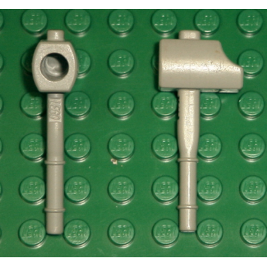 light gray fabuland utensil hammer