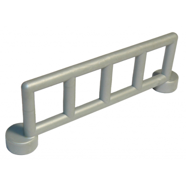 pearl light gray duplo fence 1 x 6 x 1 1 2 railing with 5 posts