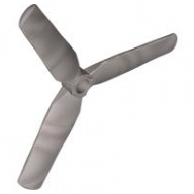 pearl light gray propeller 3 blade 9 diameter