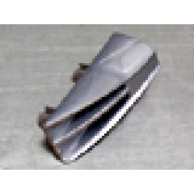 pearl light gray vehicle fairing 1 x 4 side flaring intake with 2 pins