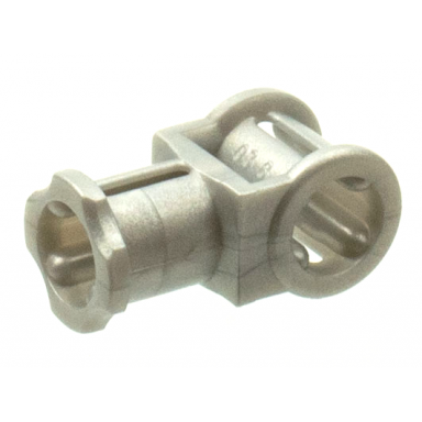 pearl light gray technic axle connector with axle hole