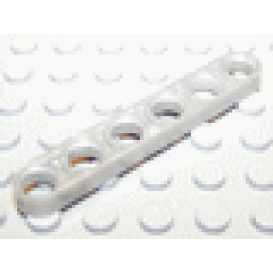 pearl light gray technic liftarm thin 1 x 6