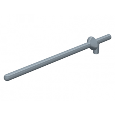 pearl light gray minifigure weapon lance