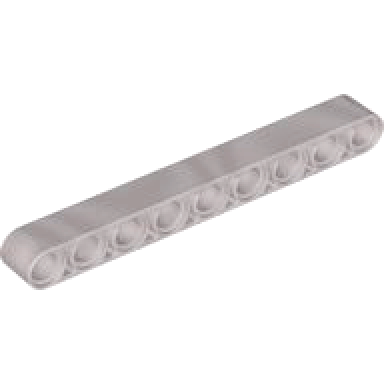 pearl light gray technic liftarm thick 1 x 9