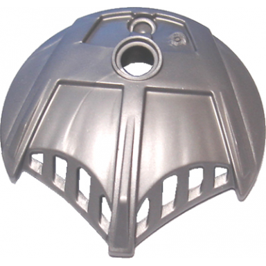 pearl light gray bionicle weapon 5 x 5 shield with 3 top fins