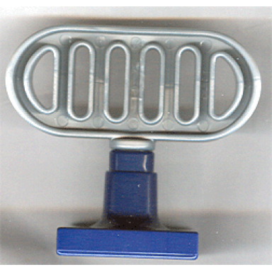 pearl light gray duplo radar array with dark blue base 4376 4375
