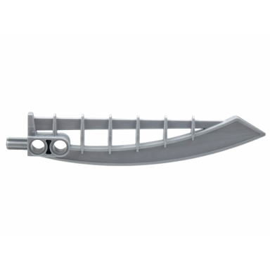 pearl light gray bionicle weapon air katana