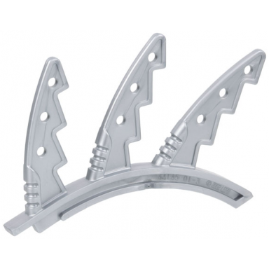 pearl light gray bionicle rahkshi back blade 3 jagged bladed fins kurahk