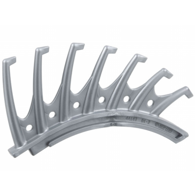 pearl light gray bionicle rahkshi back blade 7 pointed guurahk