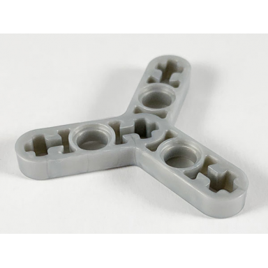 pearl light gray technic liftarm modified rotor thin 3 blade