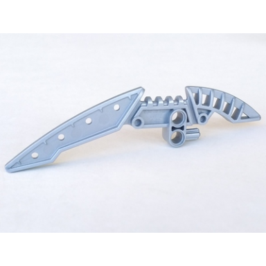 pearl light gray bionicle weapon staff of light blade