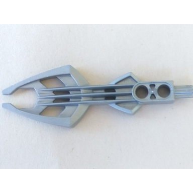 pearl light gray bionicle weapon rahkshi staff of disintegration guurahk