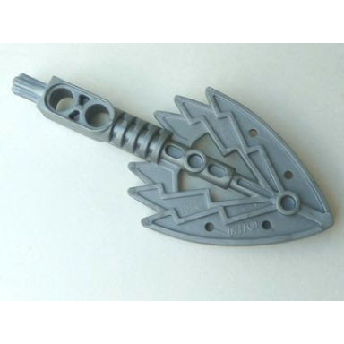 pearl light gray bionicle weapon rahkshi staff of rage kurahk