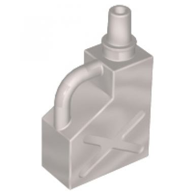 pearl light gray duplo utensil gas container 1 x 2 x 2
