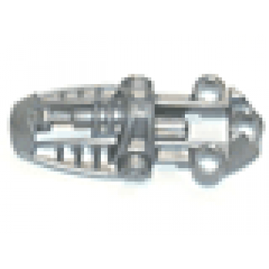 pearl light gray bionicle foot toa metru