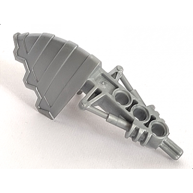 pearl light gray bionicle weapon earthshock drill claw