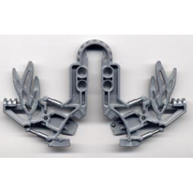 pearl light gray bionicle kanoka disk launcher toa vakama