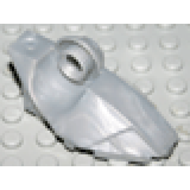 pearl light gray large figure foot with rotation joint ball half vertical