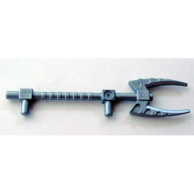 pearl light gray minifigure weapon bionicle mini staff vakama