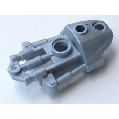 pearl light gray bionicle toa inika thigh cover