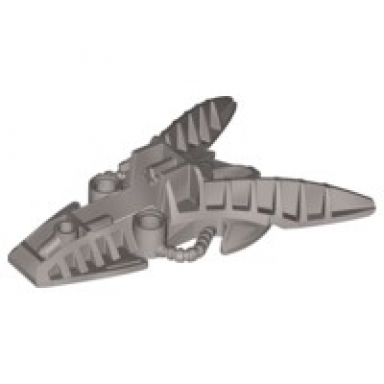 pearl light gray bionicle foot piraka mechanical