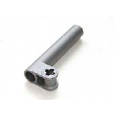 pearl light gray technic axle connector perpendicular 2 x 5 bent