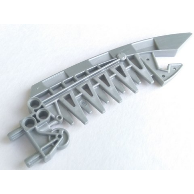 pearl light gray bionicle weapon brutaka sword half