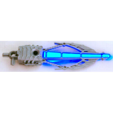pearl light gray bionicle weapon inika light-up laser crossbow