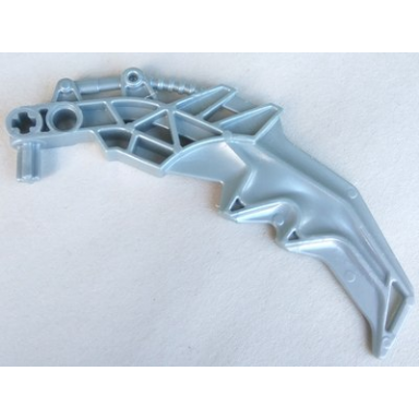 pearl light gray bionicle weapon barraki carapar claw half